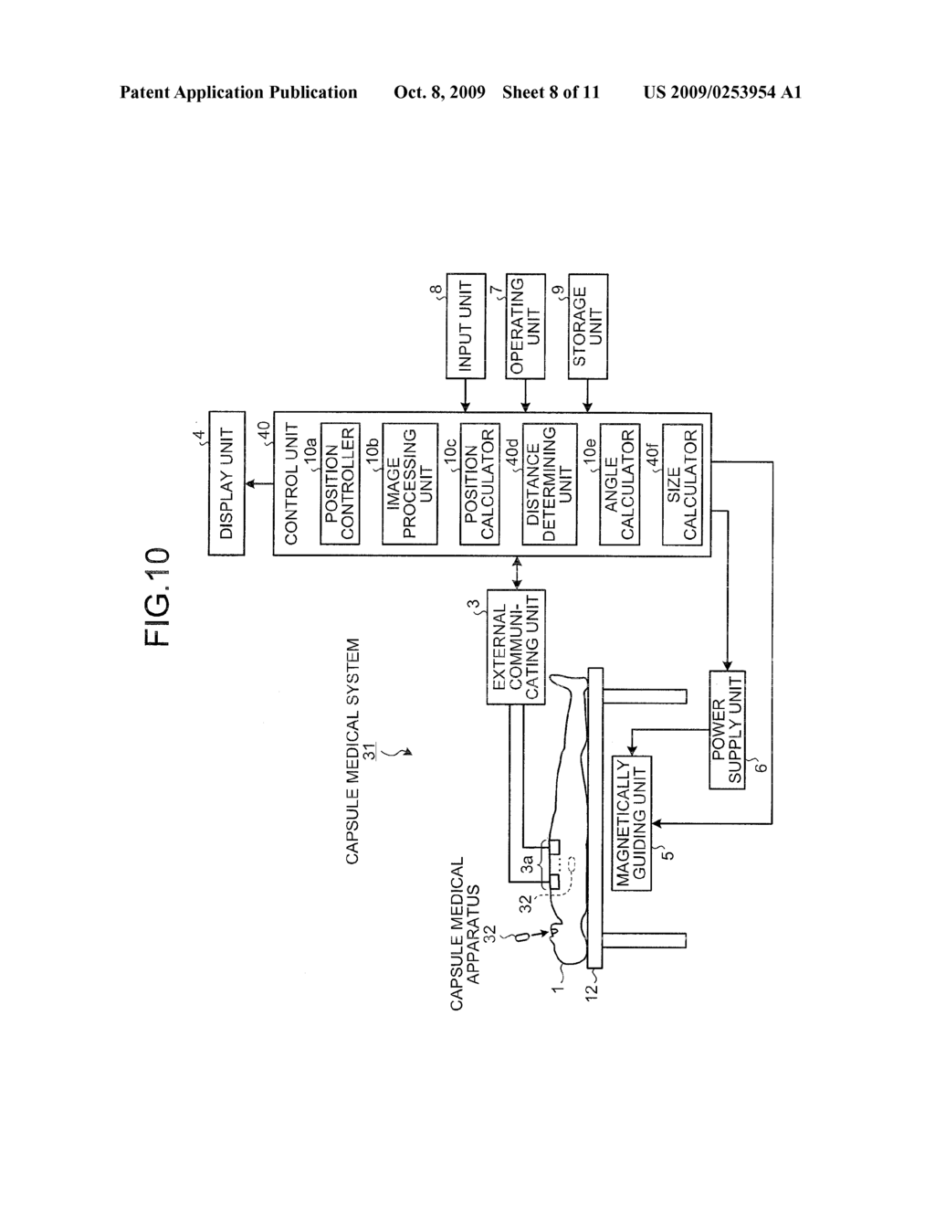 CAPSULE MEDICAL SYSTEM AND METHOD FOR TREATING DESIRED REGION INSIDE SUBJECT - diagram, schematic, and image 09