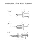 NEEDLE PROTECTION DEVICE COMPRISING A DISTAL PROTECTION ELEMENT AND A PROXIMAL PROTECTION ELEMENT diagram and image