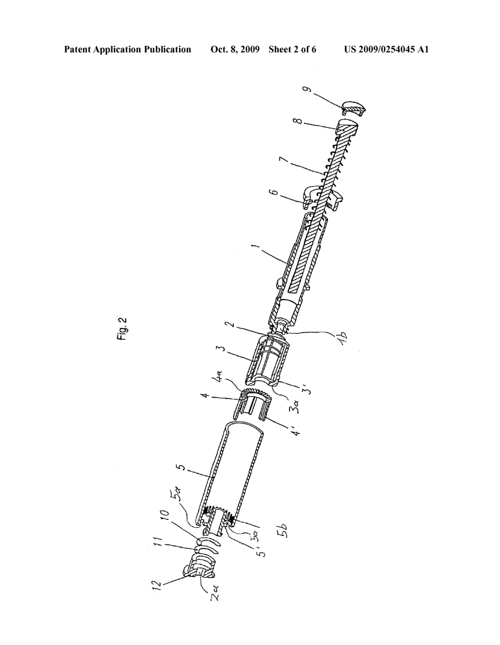 DEVICE FOR DISPENSING AN INJECTABLE PRODUCT IN DOSES - diagram, schematic, and image 03