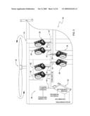 Distributed active vibration control systems and rotary wing aircraft with suppressed vibrations diagram and image