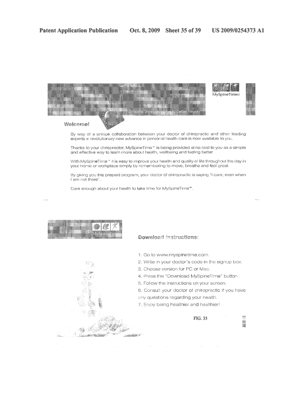METHODS AND APPARATUS FOR COMMUNICATING WITH CHIROPRACTIC PATIENTS - diagram, schematic, and image 36