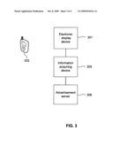 Method and system for presenting advertisements targeted at passersby diagram and image