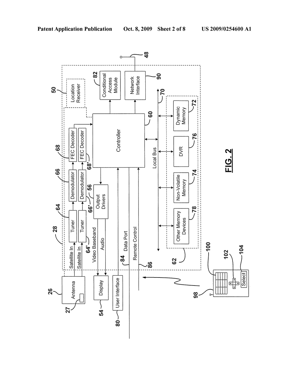 METHOD AND SYSTEM OF USING IDLE RECEIVING UNIT RESOURCES FOR RECEIVING CONTENT AND COMMUNICATING THE CONTENT TO OTHER RECEIVING UNITS IN THE NETWORK - diagram, schematic, and image 03