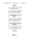 Media detection using acoustic recognition diagram and image