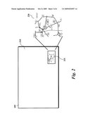 System and Method for Presenting Location Data for Broadcasted Media diagram and image