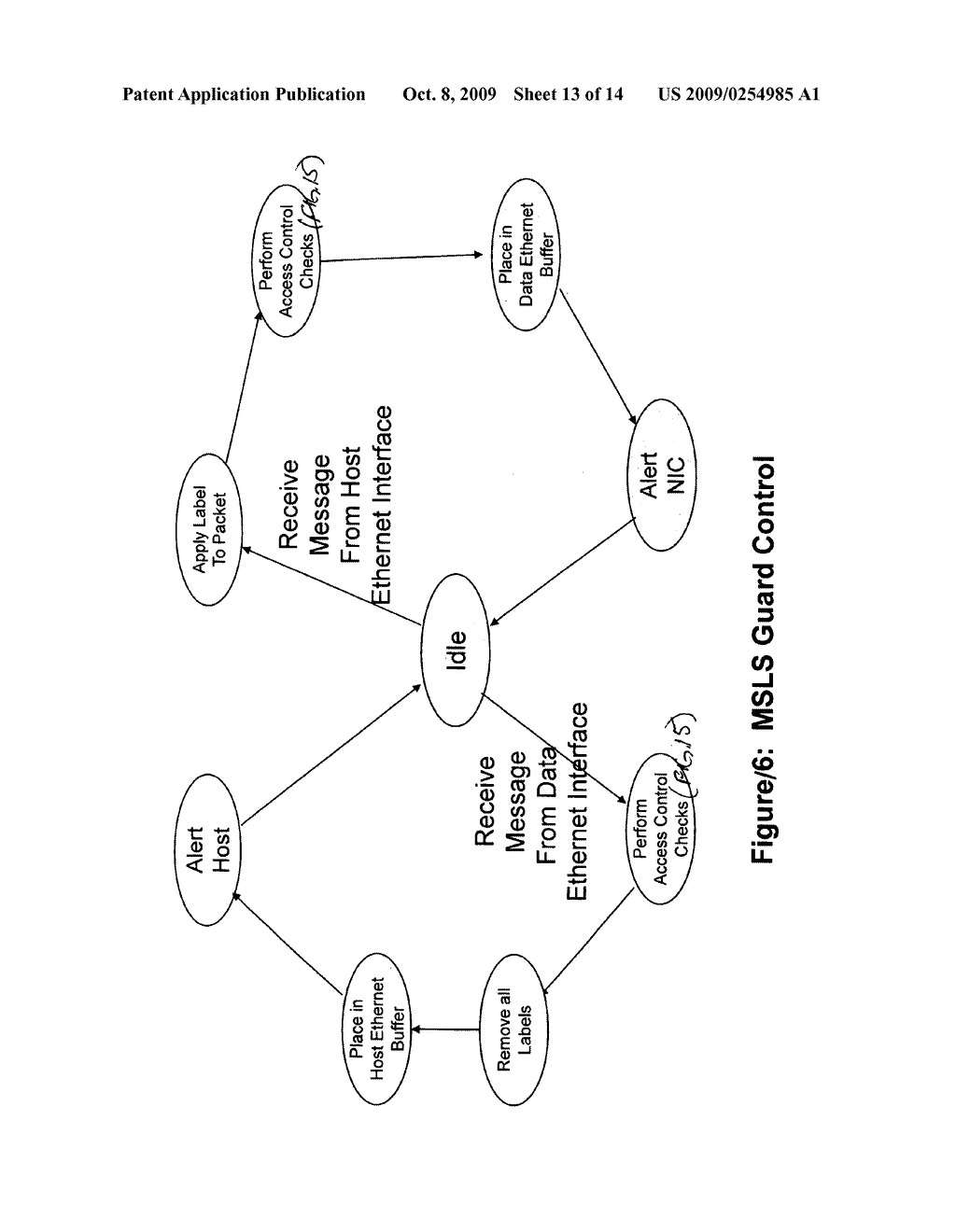 Secure network interface device - diagram, schematic, and image 14
