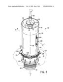 Toilet Flush Valve With Reducing Cross Section Valve Seat diagram and image