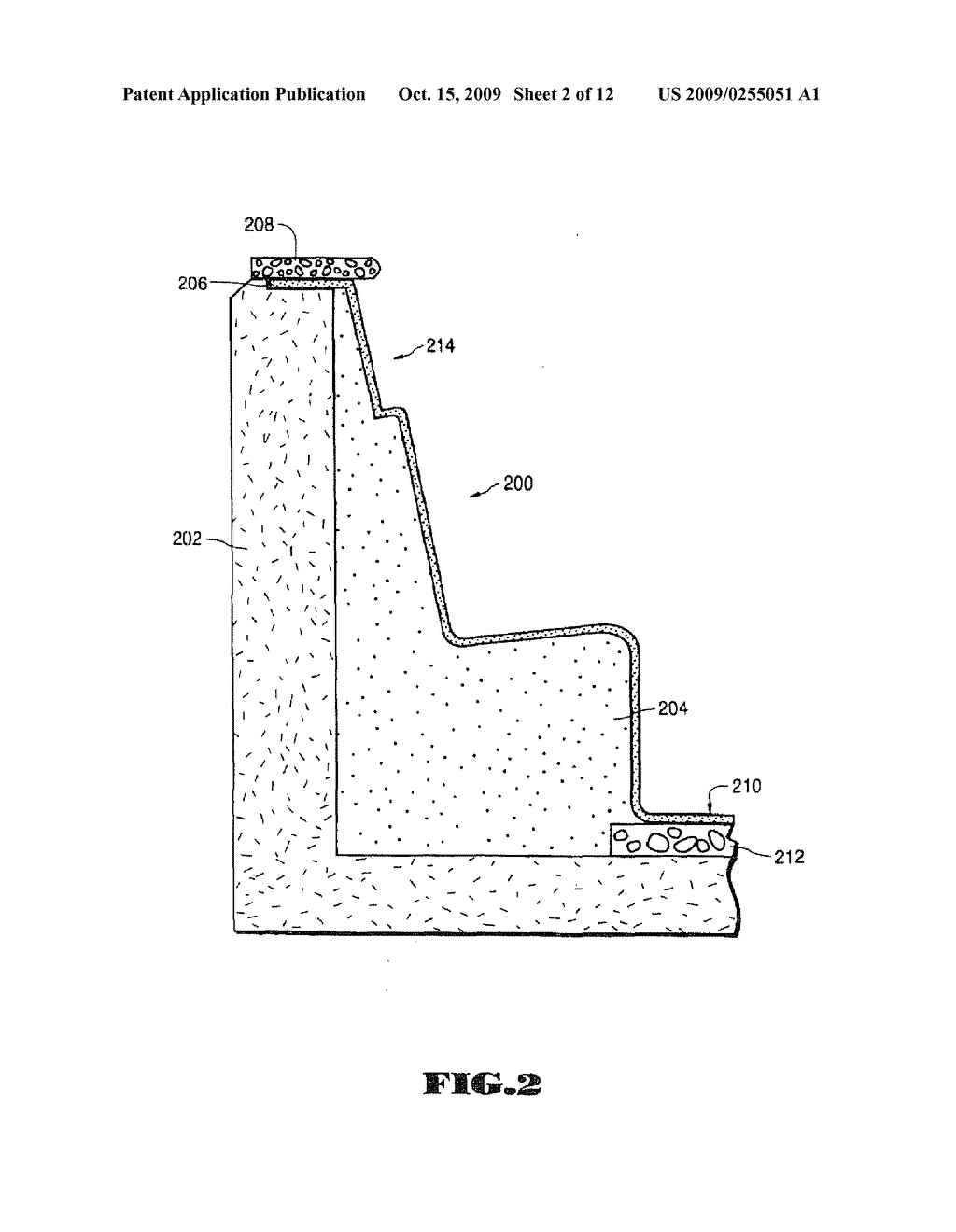 SPA INSERT WITH FLAT UPPER FLANGE, INTEGRAL SPILLWAY AND FOOTWELL FEATURES - diagram, schematic, and image 03