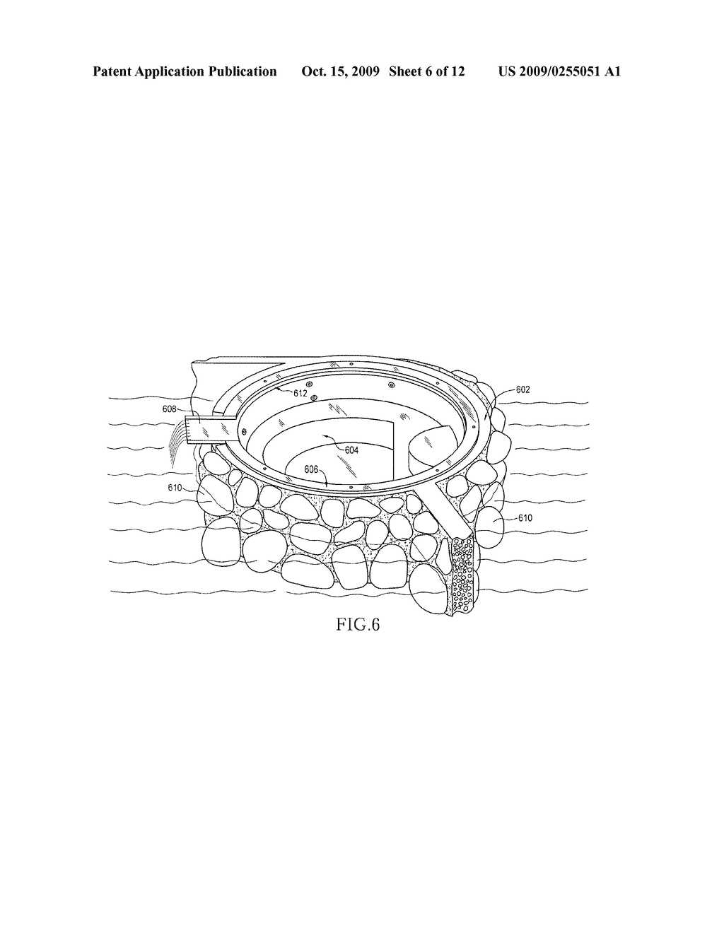 SPA INSERT WITH FLAT UPPER FLANGE, INTEGRAL SPILLWAY AND FOOTWELL FEATURES - diagram, schematic, and image 07