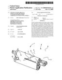 Linear actuating organ, in particular for the remote actuation of displaceable components in wind tunnel models diagram and image