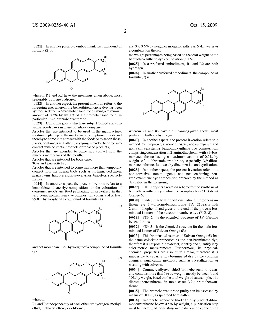Benzothioxanthene dyes with improved application and toxicological properties - diagram, schematic, and image 05
