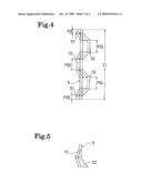 PNEUMATIC TIRE AND METHOD OF PRODUCING THE SAME AS WELL AS TIRE CURING MOLD diagram and image