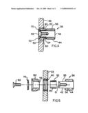 Cam follower assembly for thin walled cylinder of scroll shaping drum used in tire construction diagram and image