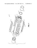 Crossover Sub with Erosion Resistant Inserts diagram and image