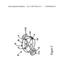 STABILIZING DEVICE FOR A CONTAINER diagram and image