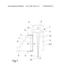 PROCESS AND DEVICE FOR MELT-SPINNING AND COOLING SYNTHETIC FILAMENTS diagram and image