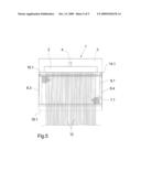 PROCESS AND DEVICE FOR MELT-SPINNING AND COOLING SYNTHETIC FILAMENTS diagram and image