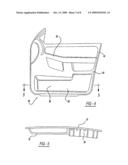 DOOR TRIM-INTEGRATED PELVIC IMPACT ENERGY-ABSORBING CONSTRUCTION FOR VEHICLE diagram and image