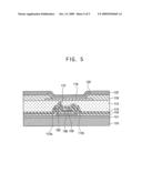 THIN FILM TRANSISTOR, METHOD OF FABRICATING THE SAME AND ORGANIC LIGHT EMITTING DIODE DISPLAY DEVICE HAVING THE SAME diagram and image