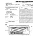 ILLUMINATED KEYBOARD WITH A LIGHT GUIDE PLATE diagram and image