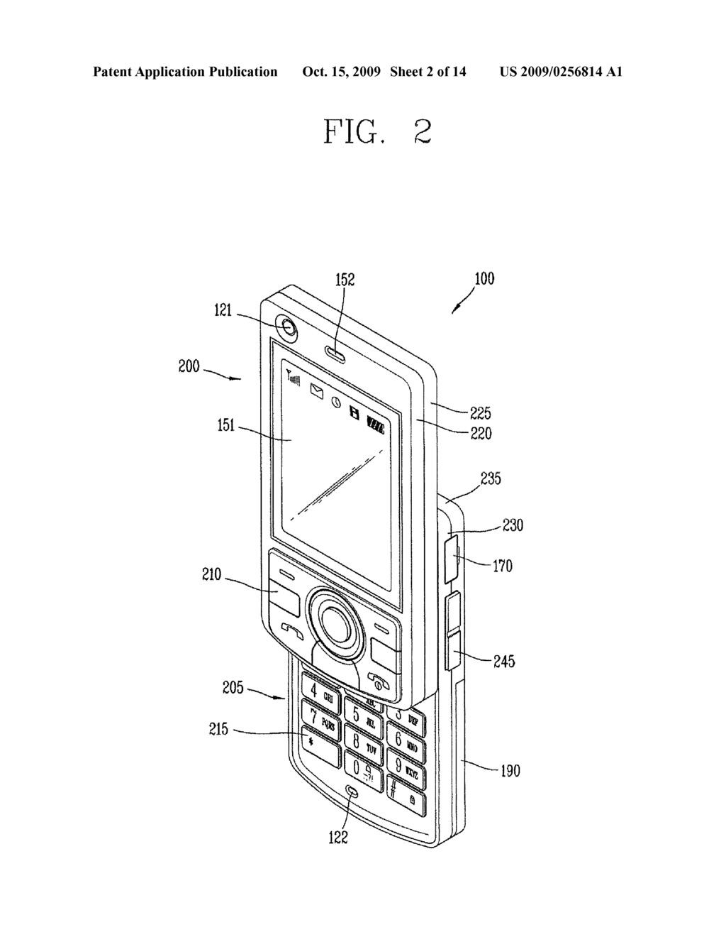 MOBILE TERMINAL AND SCREEN CONTROL METHOD THEREOF - diagram, schematic, and image 03