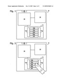 TOUCH SCREEN REMOTE CONTROL DEVICE FOR USE WITH A TOY diagram and image