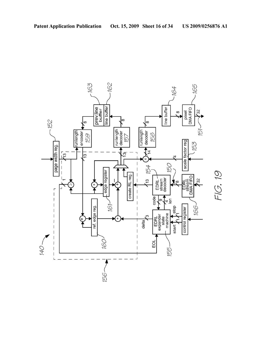 PRINTER WITH PROCESSOR HAVING BUSED DECODING AND EXPANSION UNITS - diagram, schematic, and image 17