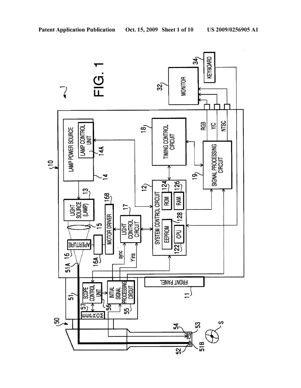 Processor for Electronic Endoscope, Videoscope, and Electronic Endoscope Apparatus - diagram, schematic, and image 02