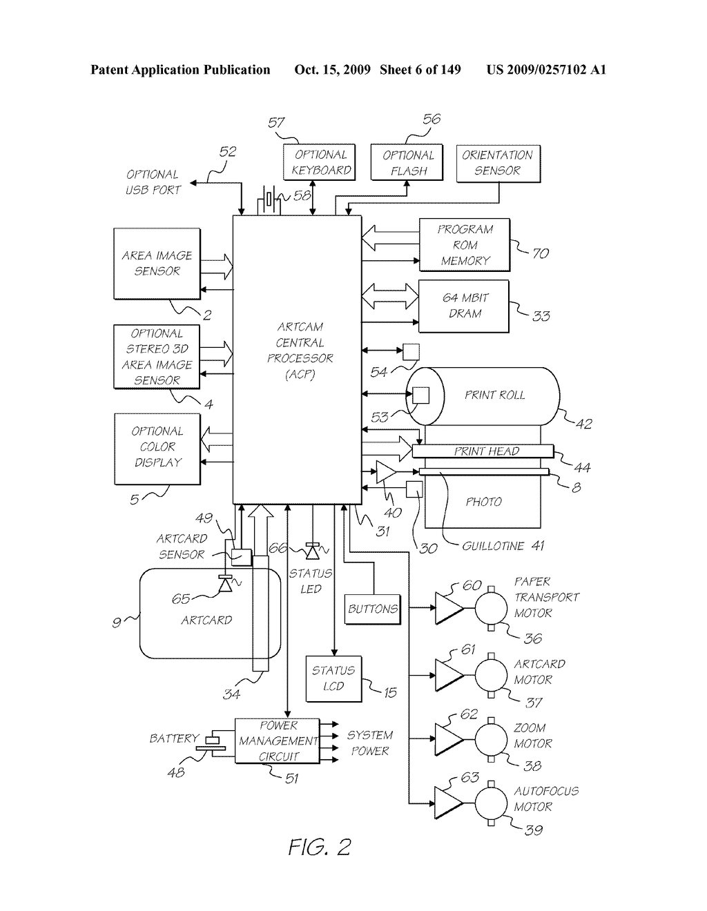 IMAGE PROCESSING APPARATUS HAVING CARD READER FOR APPLYING EFFECTS STORED ON A CARD TO A STORED IMAGE - diagram, schematic, and image 07
