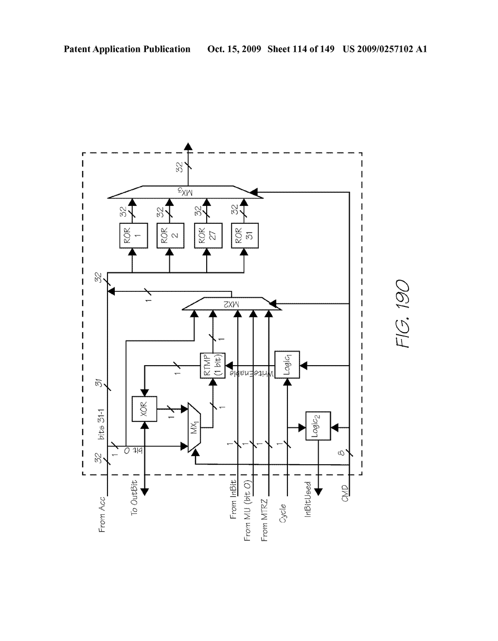 IMAGE PROCESSING APPARATUS HAVING CARD READER FOR APPLYING EFFECTS STORED ON A CARD TO A STORED IMAGE - diagram, schematic, and image 115