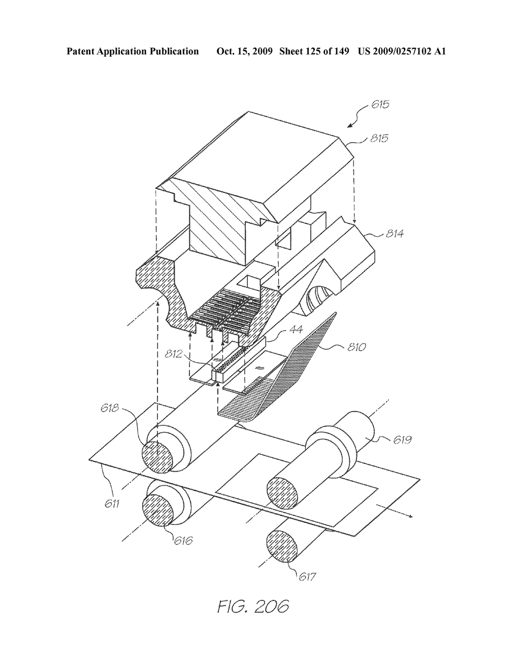 IMAGE PROCESSING APPARATUS HAVING CARD READER FOR APPLYING EFFECTS STORED ON A CARD TO A STORED IMAGE - diagram, schematic, and image 126