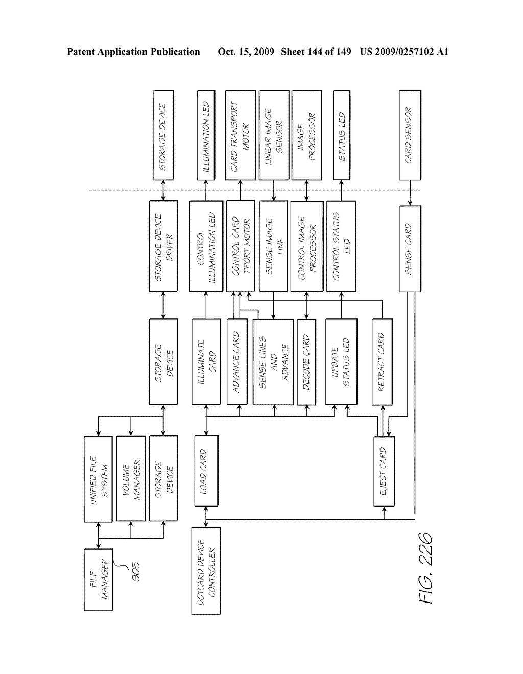IMAGE PROCESSING APPARATUS HAVING CARD READER FOR APPLYING EFFECTS STORED ON A CARD TO A STORED IMAGE - diagram, schematic, and image 145