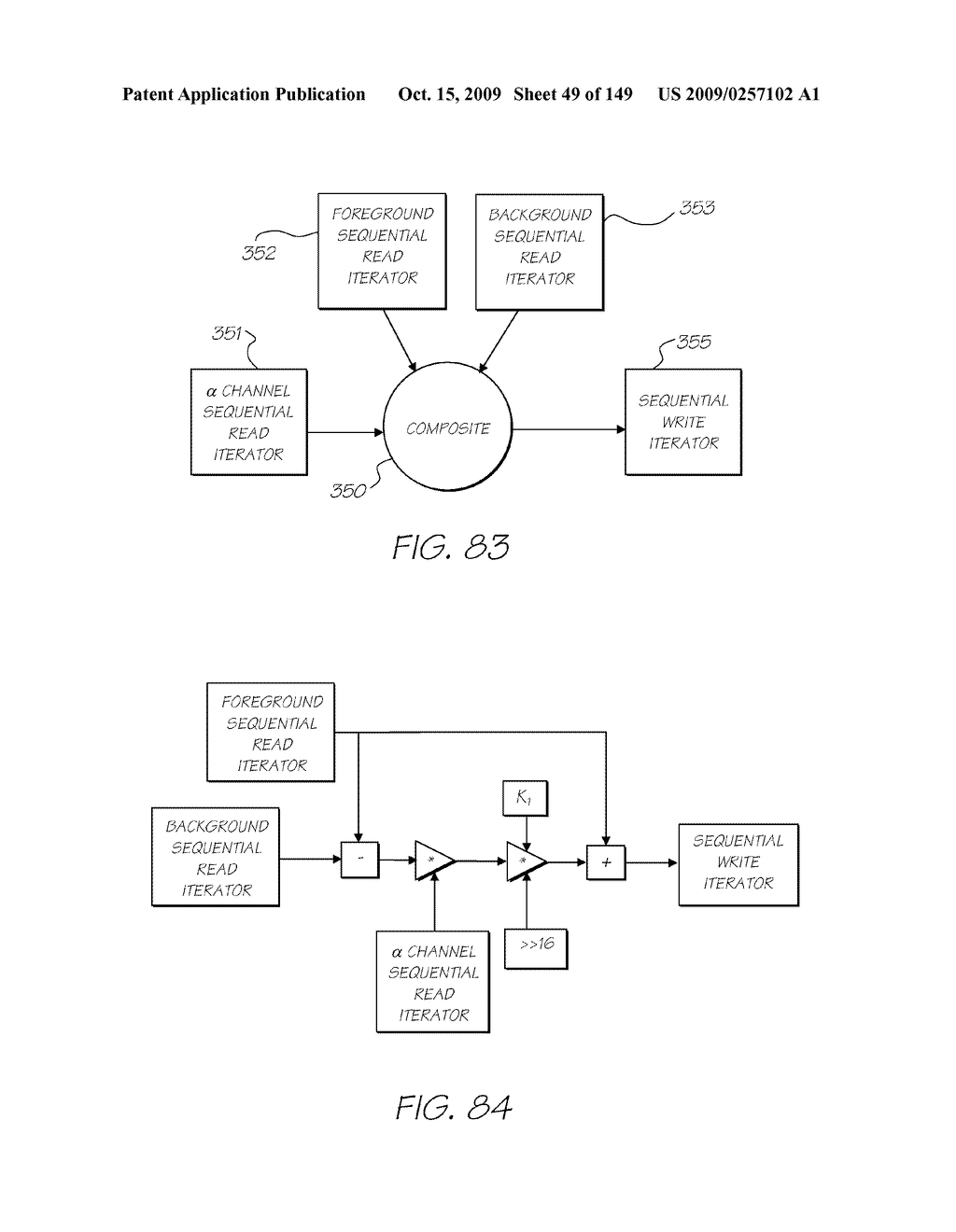 IMAGE PROCESSING APPARATUS HAVING CARD READER FOR APPLYING EFFECTS STORED ON A CARD TO A STORED IMAGE - diagram, schematic, and image 50