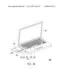 PORTABLE ELECTRONIC DEVICE WITH PROJECTION FUNCTION AND PROJECTION UNIT THEREOF diagram and image