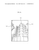 Image processing method and medium to extract a building region from an image diagram and image