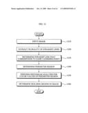 Image processing method and medium to extract a building region from an image diagram and image