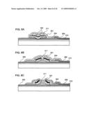 METHOD FOR MANUFACTURING WIRING, THIN FILM TRANSISTOR, LIGHT EMITTING DEVICE AND LIQUID CRYSTAL DISPLAY DEVICE, AND DROPLET DISCHARGE APPARATUS FOR FORMING THE SAME diagram and image