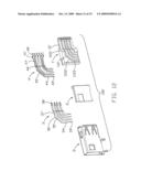 Electrical connector with improved contact arrangement diagram and image