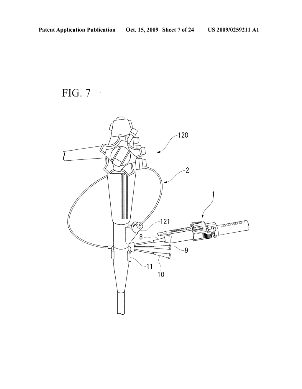 FLUID FEEDER, BALLOON CATHETER AND FLUID FEEDER SUPPORTING DEVICE - diagram, schematic, and image 08