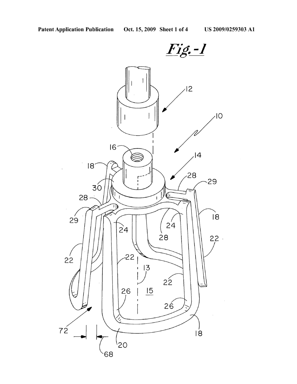 Tool for Implantation of Replacement Heart Valve - diagram, schematic, and image 02