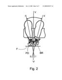 System and method for shortening brake-activation-reaction time diagram and image