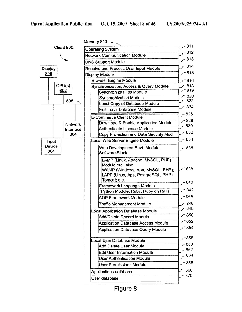 System and Method for Running a Web-Based Application while Offline - diagram, schematic, and image 09