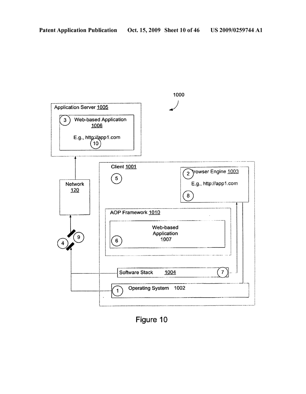 System and Method for Running a Web-Based Application while Offline - diagram, schematic, and image 11