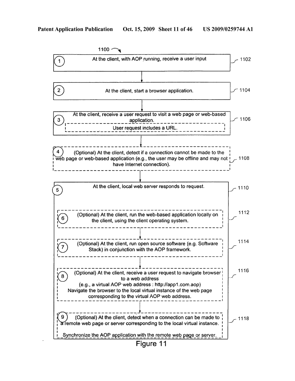System and Method for Running a Web-Based Application while Offline - diagram, schematic, and image 12