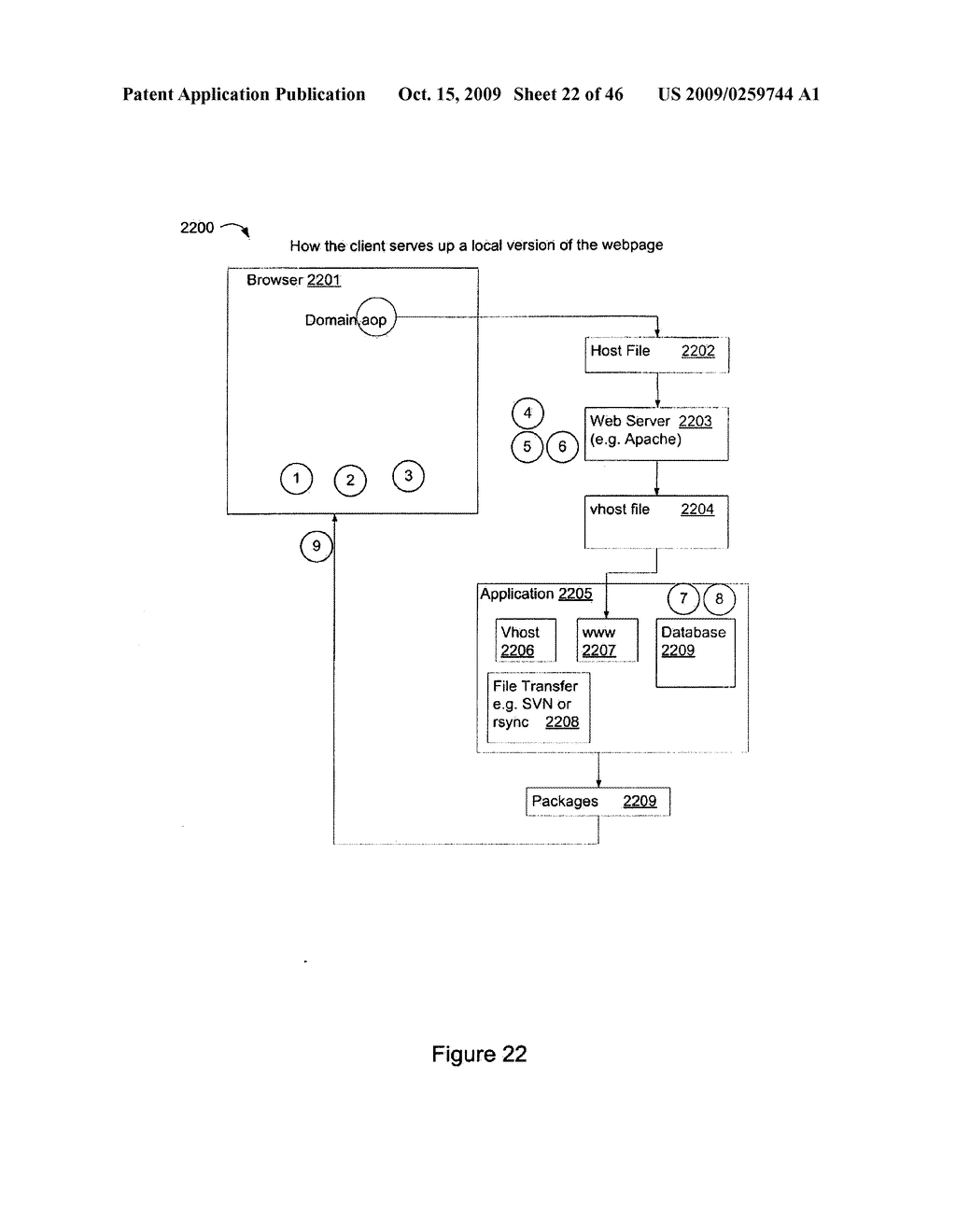 System and Method for Running a Web-Based Application while Offline - diagram, schematic, and image 23