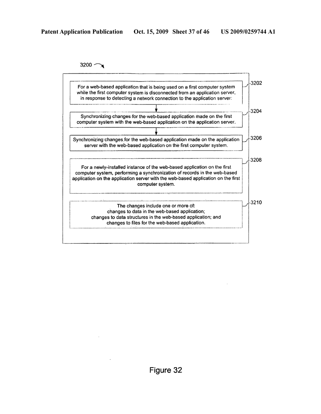 System and Method for Running a Web-Based Application while Offline - diagram, schematic, and image 38