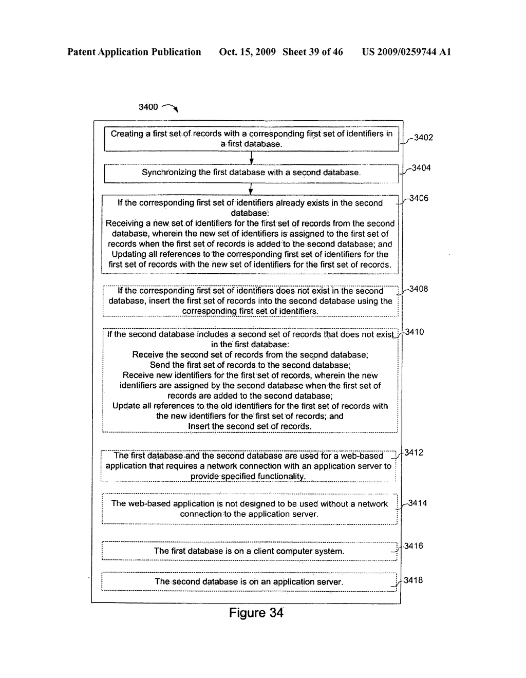 System and Method for Running a Web-Based Application while Offline - diagram, schematic, and image 40