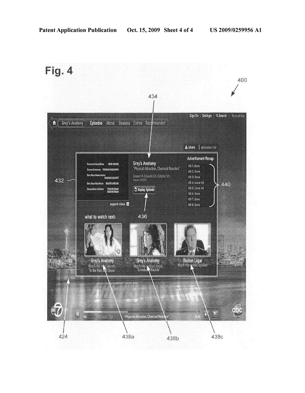 System and method for enabling review of a digital multimedia presentation and redirection therefrom - diagram, schematic, and image 05