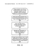 CONFIGURING A TEXTUAL LANGUAGE PROGRAM ON A FIRST DEVICE TO INVOKE A GRAPHICAL PROGRAM ON A SECOND DEVICE diagram and image