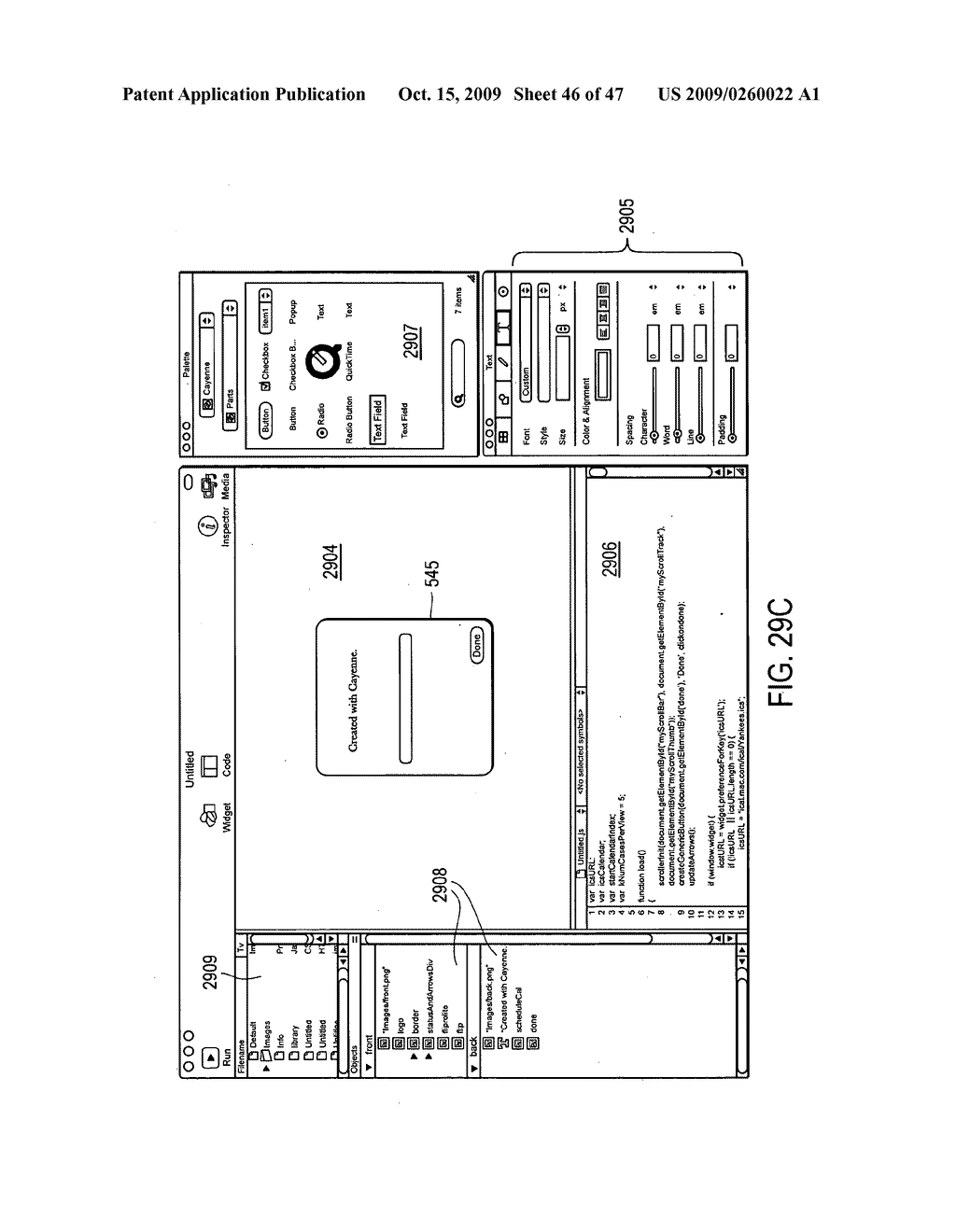 Widget Authoring and Editing Environment - diagram, schematic, and image 47